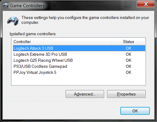 Install Joystick Windows 10