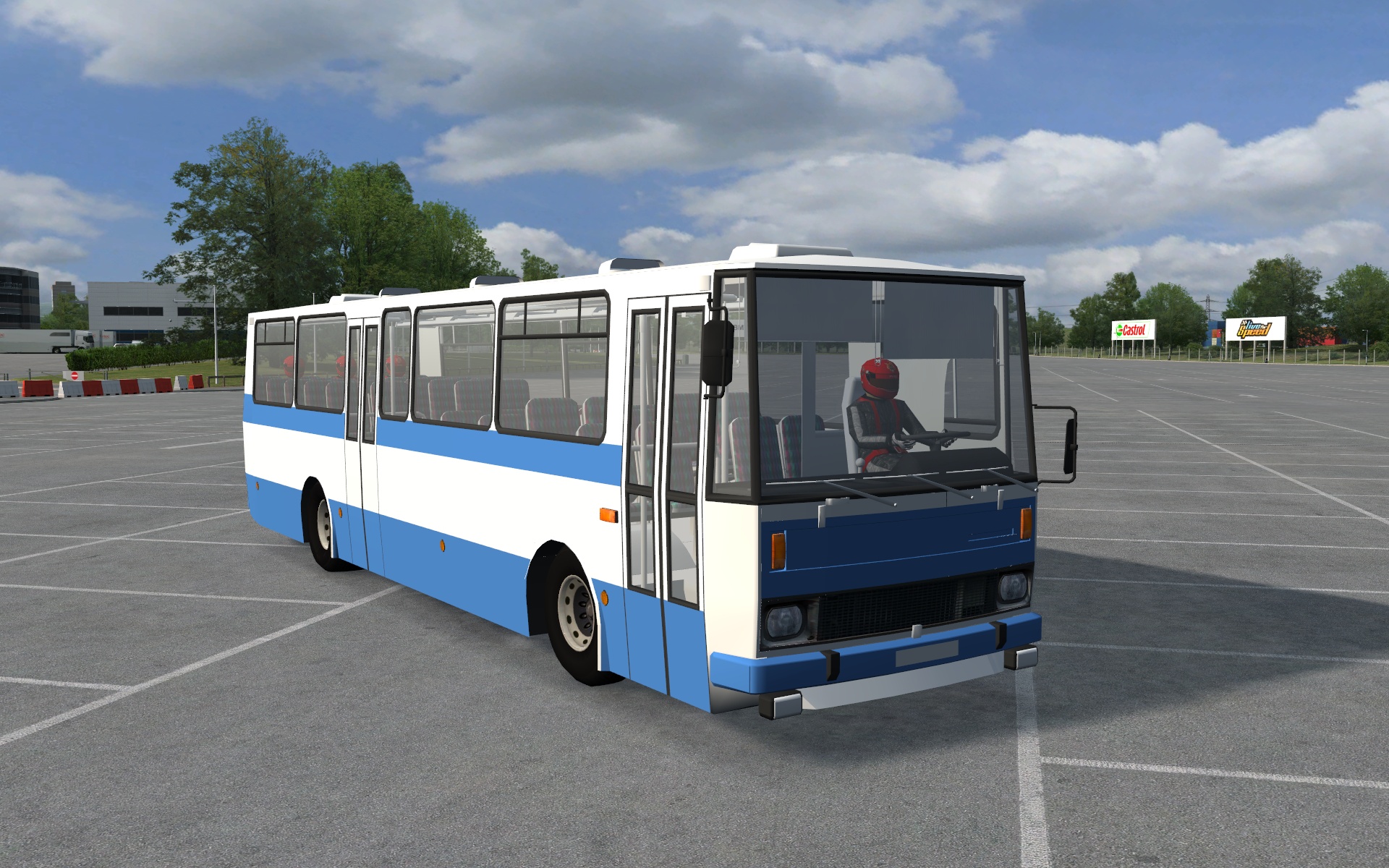 Ikarus 280 Articulated City Bus (1987) Exterior and Interior 